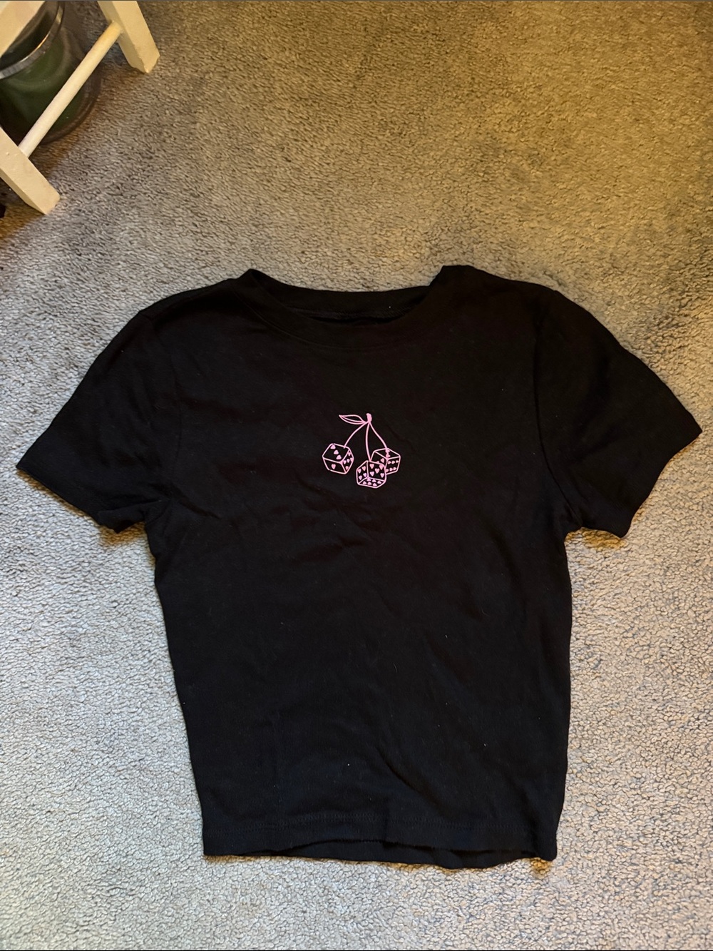 No Boundaries Black Crewneck Tee